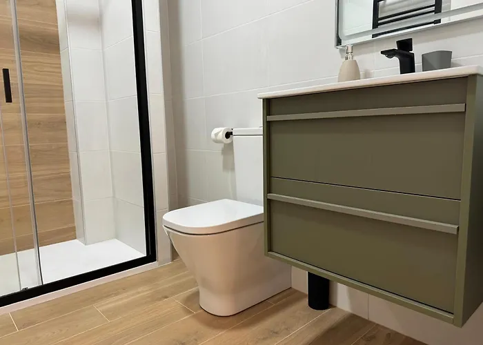 Balcon De Patios Con Parking Apartmán